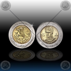 MEHIKA 5 Pesos 2010 "Vicente Guerrero"